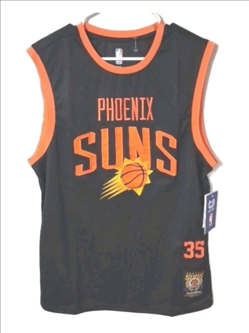 Phoenix Suns Tank NBA Ultra Game Kevin Durant #35 Jersey Size Medium Black